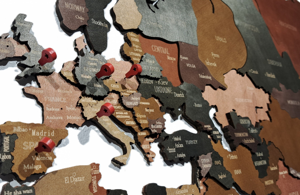 Drevené 3D mapy / Drevené 3D mapy - video Drevené 3D mapy / Drevené 3D mapy - video