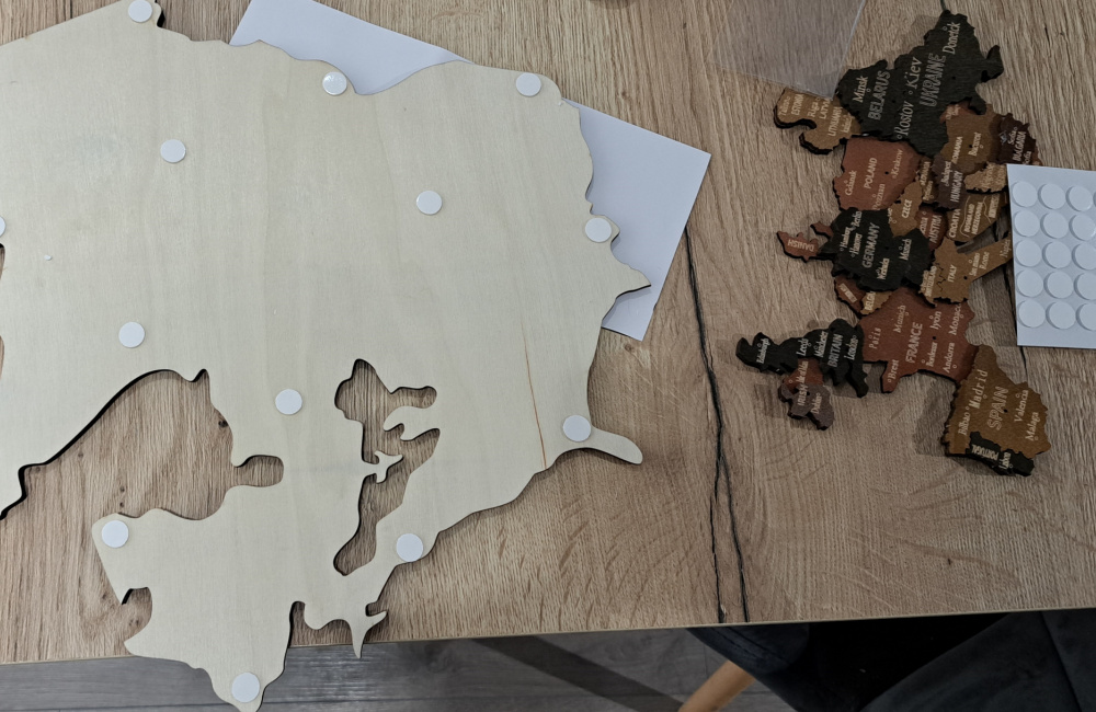 Drevené 3D mapy 2 / Drevená 3D mapa ( velká ) - video Drevené 3D mapy 2 / Drevená 3D mapa ( velká ) - video